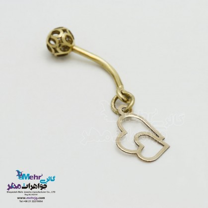 Gold Piercing - Heart Design-SO0050